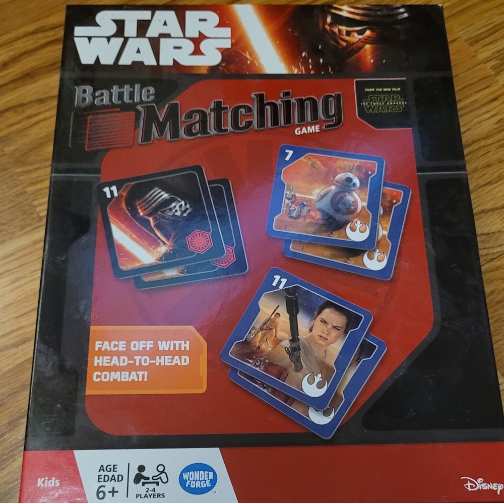 Star Wars memory game